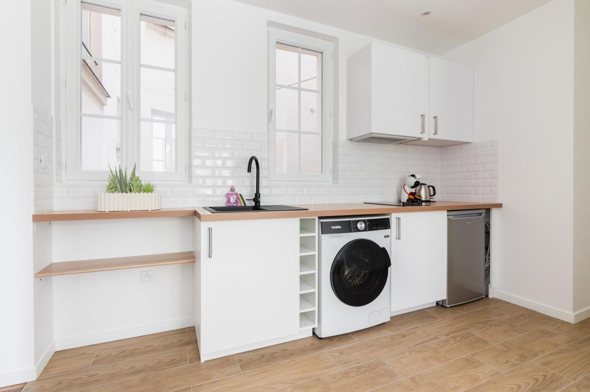 Appartement 2 Pieces Fonctionnel Metro Jaures - 19 - 4p - Flat-guest