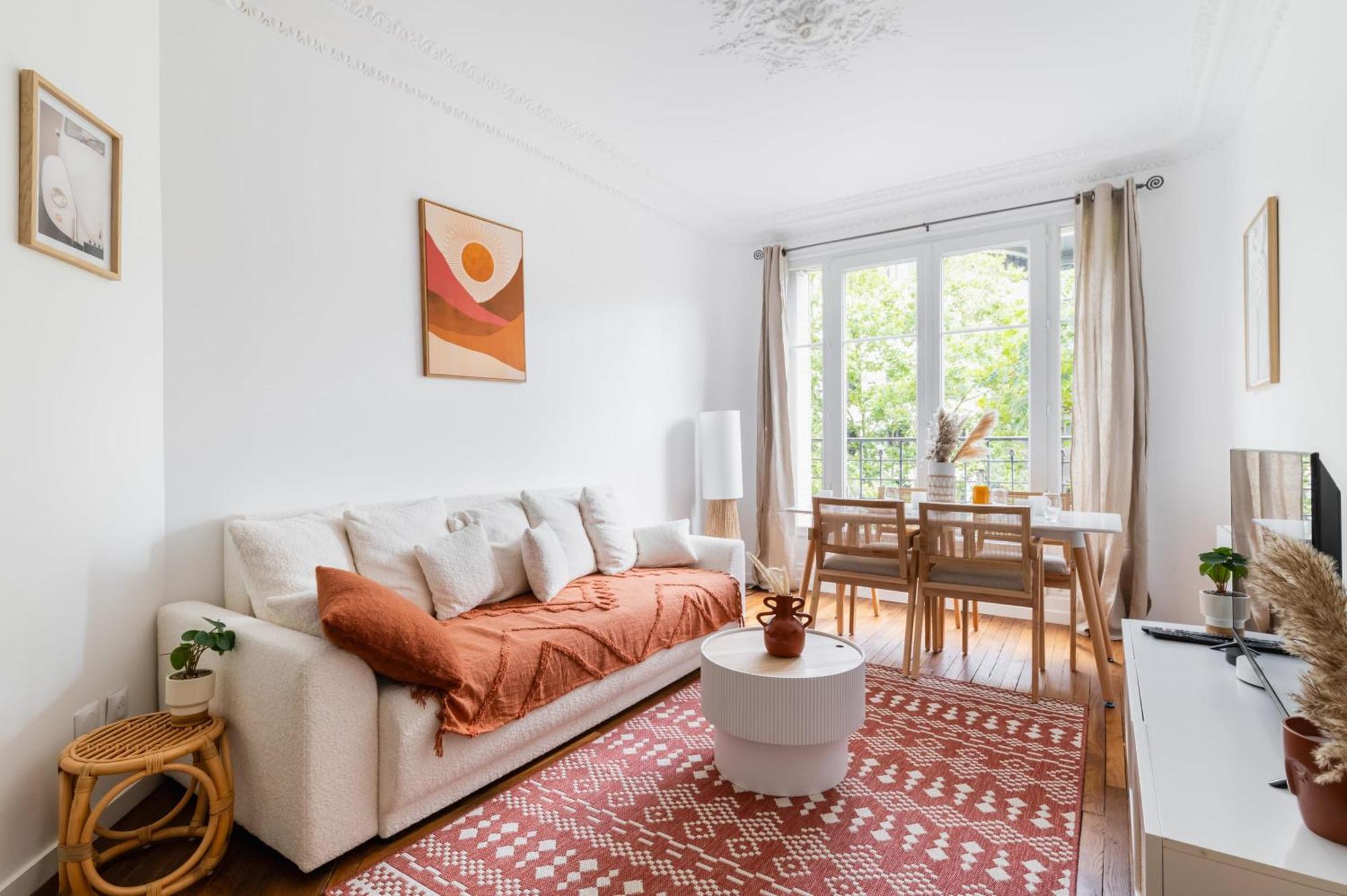 2 Pieces Fonctionnel Metro Jaures - 19 - 4p - Flat-guest Appartement Parijs