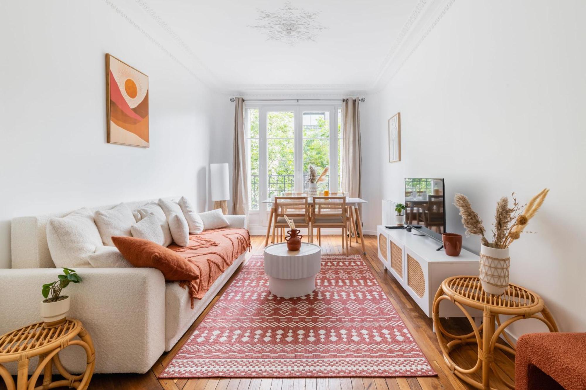 Appartement 2 Pieces Fonctionnel Metro Jaures - 19 - 4p - Flat-guest